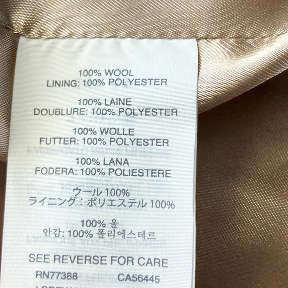 NWT J. Crew Dark Academia Wool Houndstooth Schoolboy Tweed Plaid Blazer, Size 2T - Picture 9 of 9